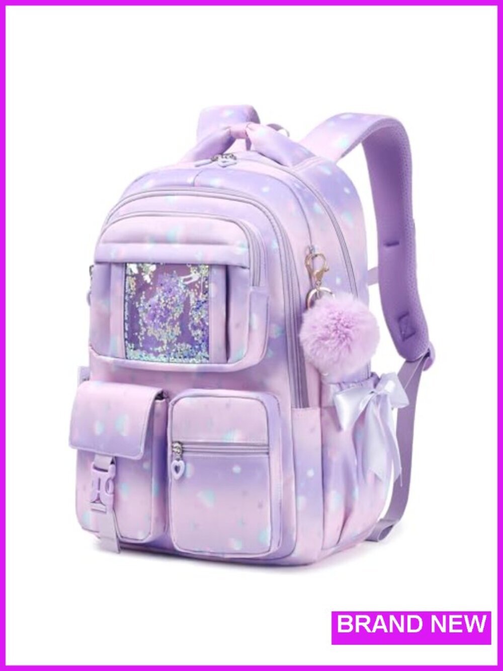 Kids Backpack for Girls School Book Bag Elementary Backpack with USB Port